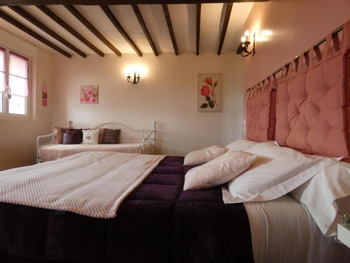 Les Logis Du Breuil Bed and Breakfast Marchéville Exteriör bild