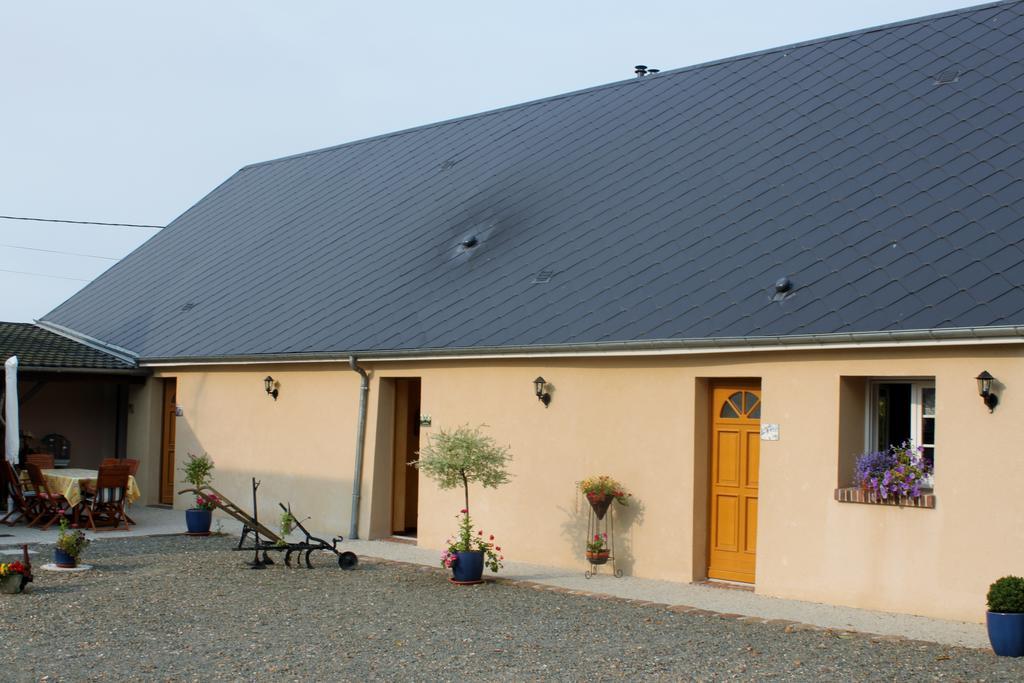 Les Logis Du Breuil Bed and Breakfast Marchéville Exteriör bild